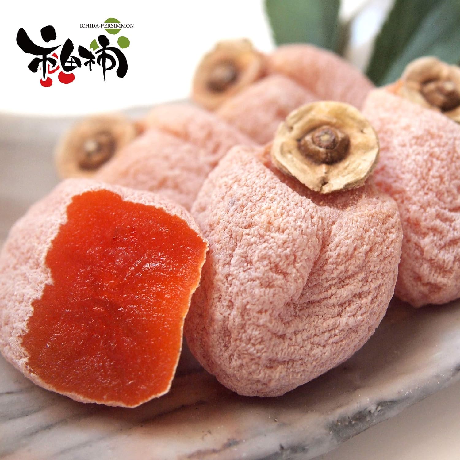 Warai Mirai Ichida Kaki Nagano Prefecture Dried Persimmon Ichi Dakaki, Generous 1kg (1 bag) for Home Use