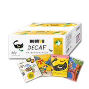 Doutor Decaf Drip Bag Coffee, Caffeine Cut 94 Percent, 20 Bags