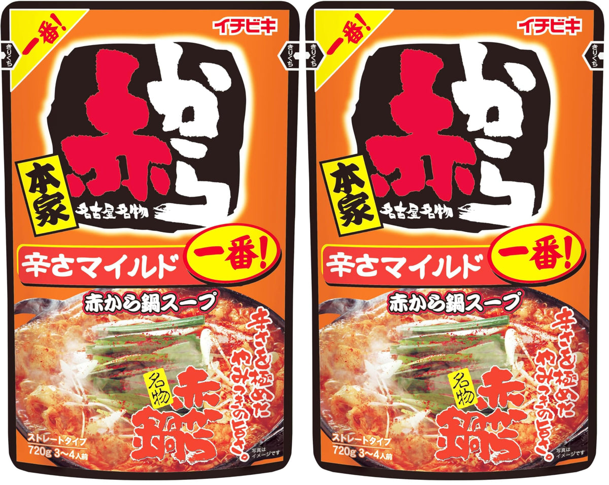 Aka Kara Hot Pot Soup Base, Straight Type, 720 g
