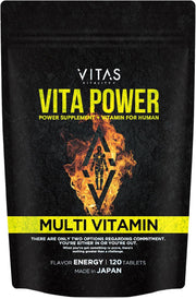 VITAS VITA POWER Maca Zinc, Multivitamins, 120 Capsules, 30 Day Supply