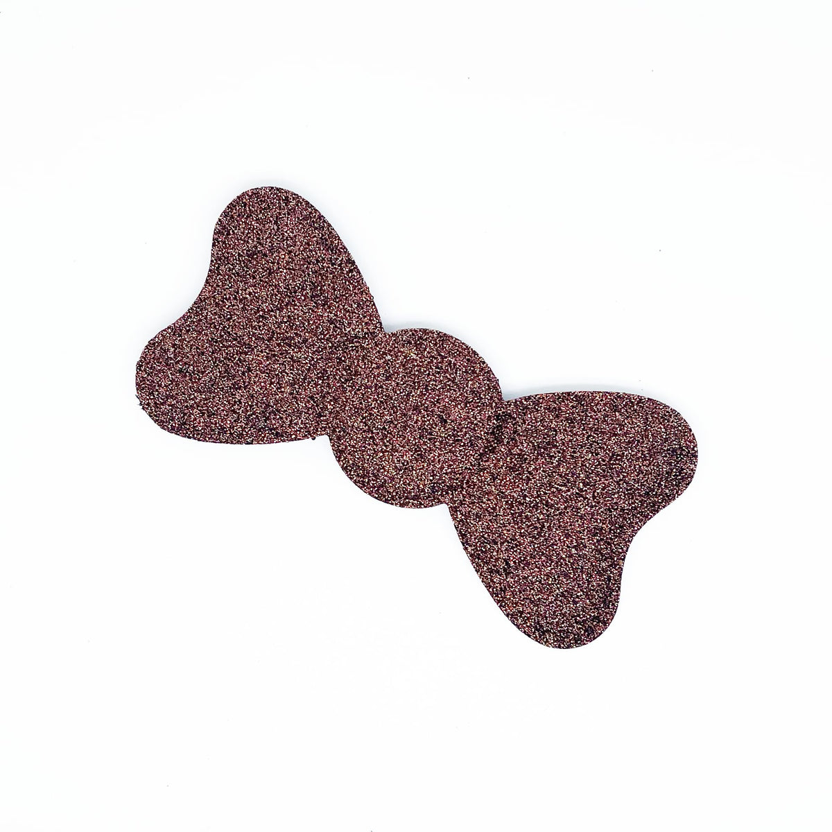 Glitter Plain-Color No-Crease Hair Clip for Bangs, Made in Japan, Ribbons, Cross, Hearts, Five-Point Shapes and Rectangles