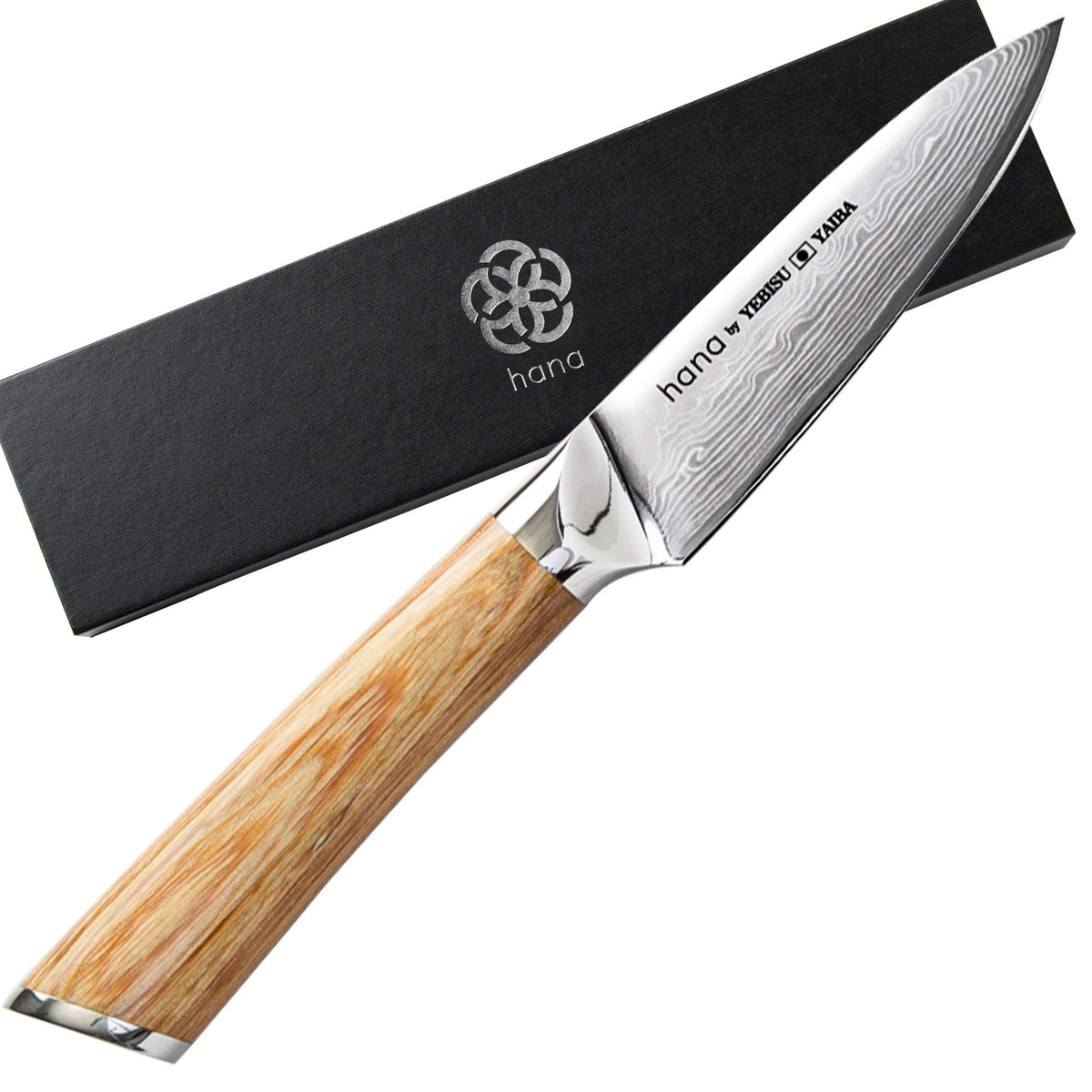Hana by Yebisu Yaiba VG-10 Damascus Knife — Six Shapes