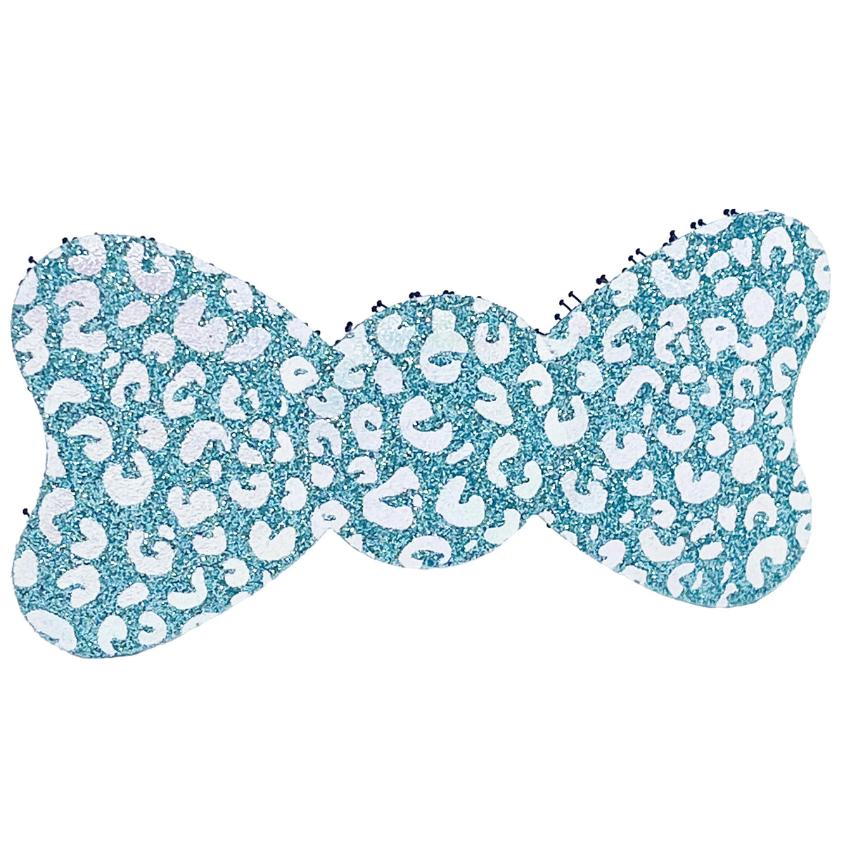 Glitter No-Crease Hair Clip for Bangs, Made in Japan, Cross, Mini Oval, Teardrop and Ribbon Shapes in Many Colors