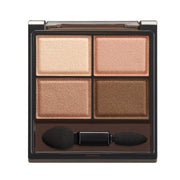 Excel Skinny Rich Shadow N SK03 Royal Brown, Four-Colour Brown Eyeshadow Palette 5.1 g with Applicator Tip