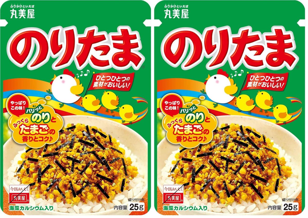 Noritama Rice Seasoning Furikake, 25 g x 2 Pouches