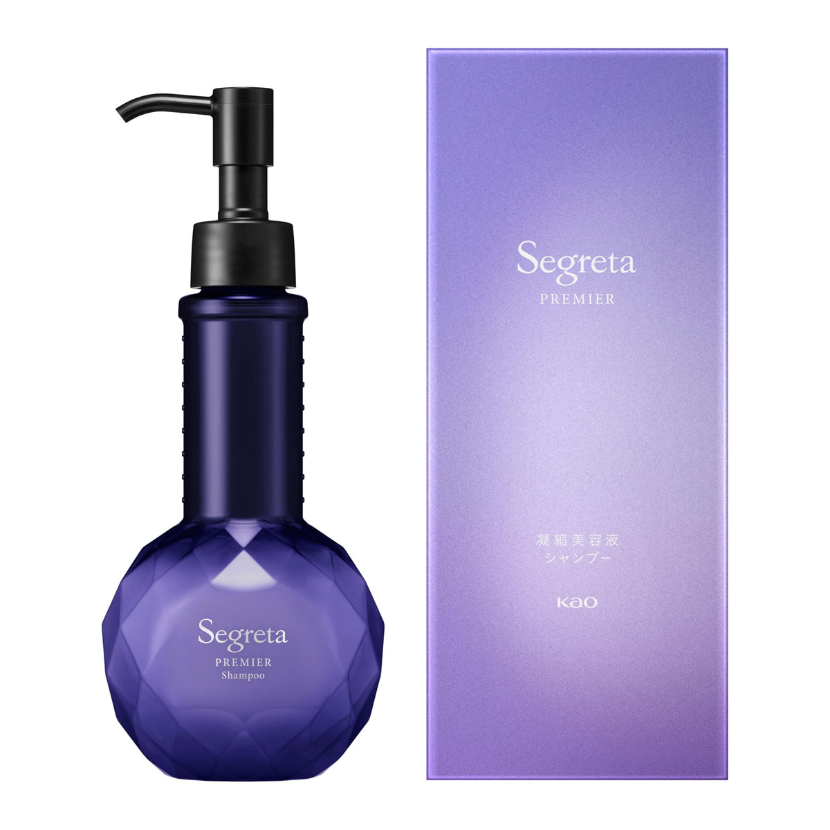 Segreta Premier Concentrated Beauty Serum Shampoo, Bright Rose Mariage Scent, 200 mL Pump