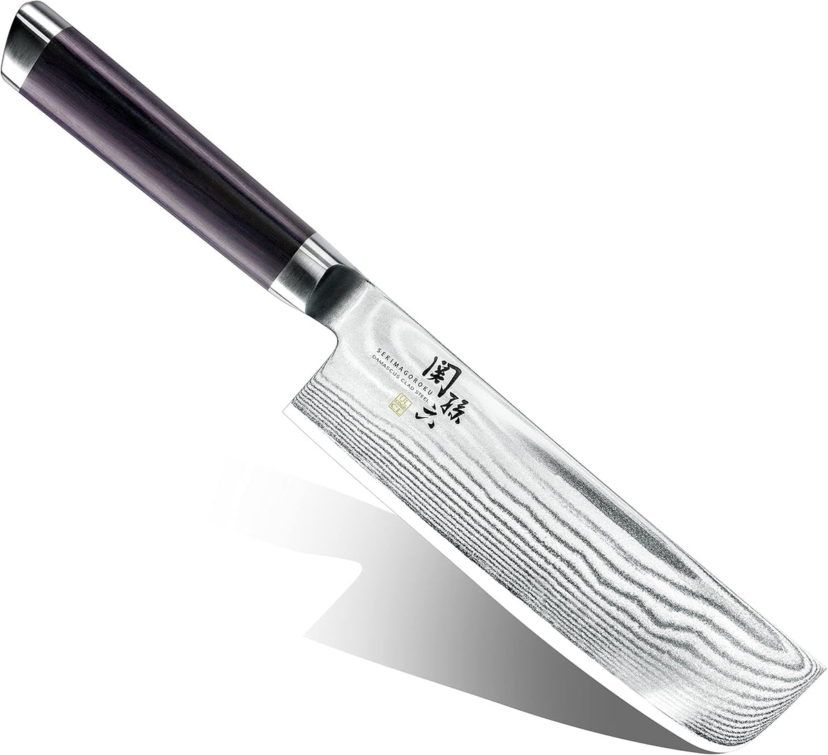 KAI Seki Magoroku Damascus Knife — 32-Layer Blade
