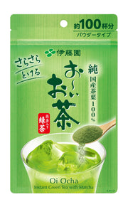ITO EN Oi Ocha Instant Powder, Green Tea With Matcha 80 g Or 32 Sticks, Or Mineral Barley Tea 80 g