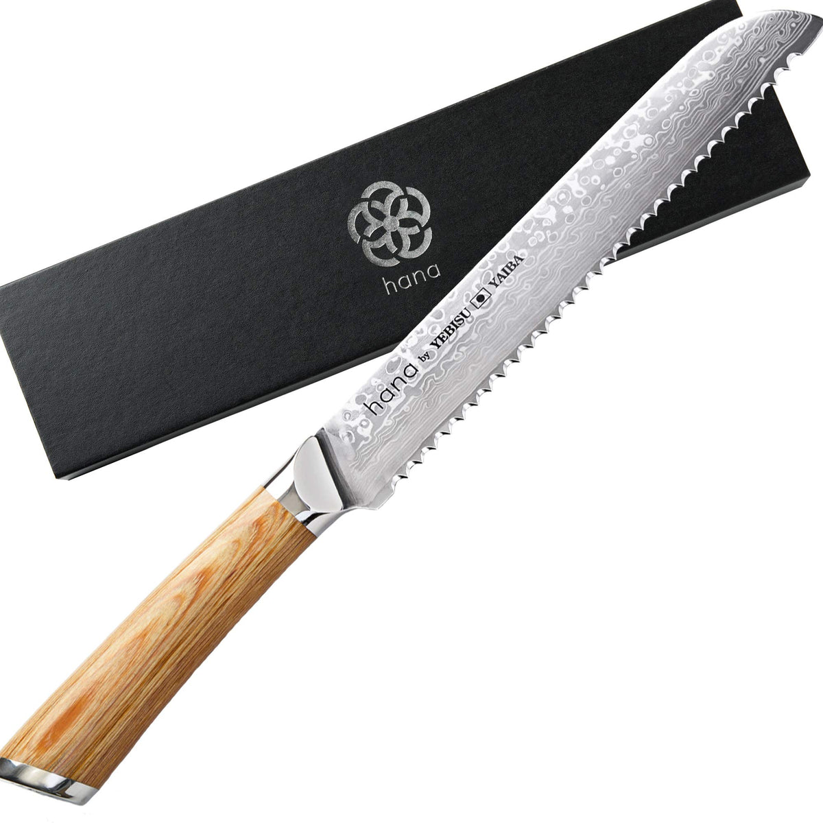 Hana by Yebisu Yaiba VG-10 Damascus Knife — Six Shapes