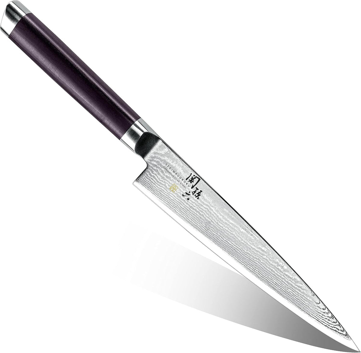 KAI Seki Magoroku Damascus Knife — 32-Layer Blade