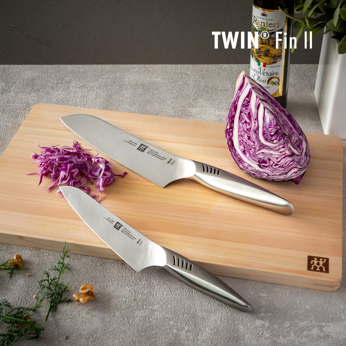 ZWILLING Twin Fin II Santoku Multi-Purpose Knife 180 mm N60 Stainless