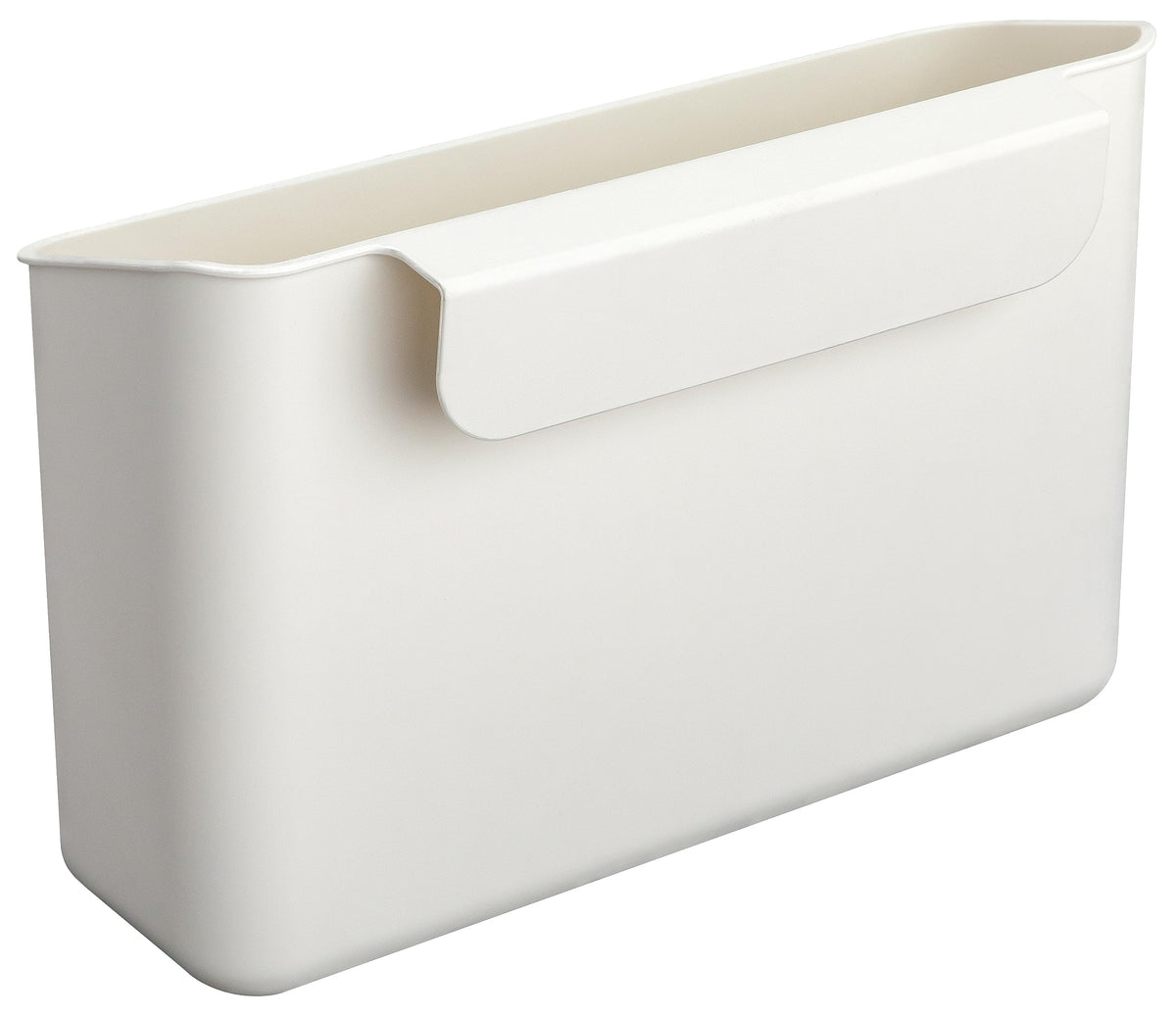 farska Hanging Box 746252, Ivory Polypropylene Storage Box 28 x 11 x 17 cm, 280 g, Hooks onto Compatible Bed and Chair Frames