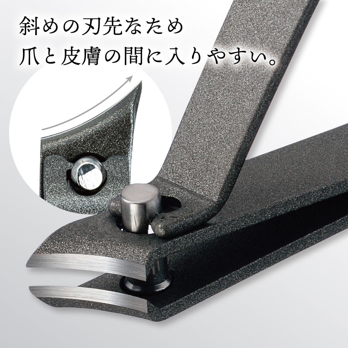 GREEN BELL Takumi no Waza All-Stainless Foot Nail Clipper, Curved Blade G-1035, Made in Seki Japan for Ingrown and Thick Nails