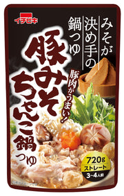 Pork Miso Chanko Hot Pot Soup Base, Straight Type, 720 g
