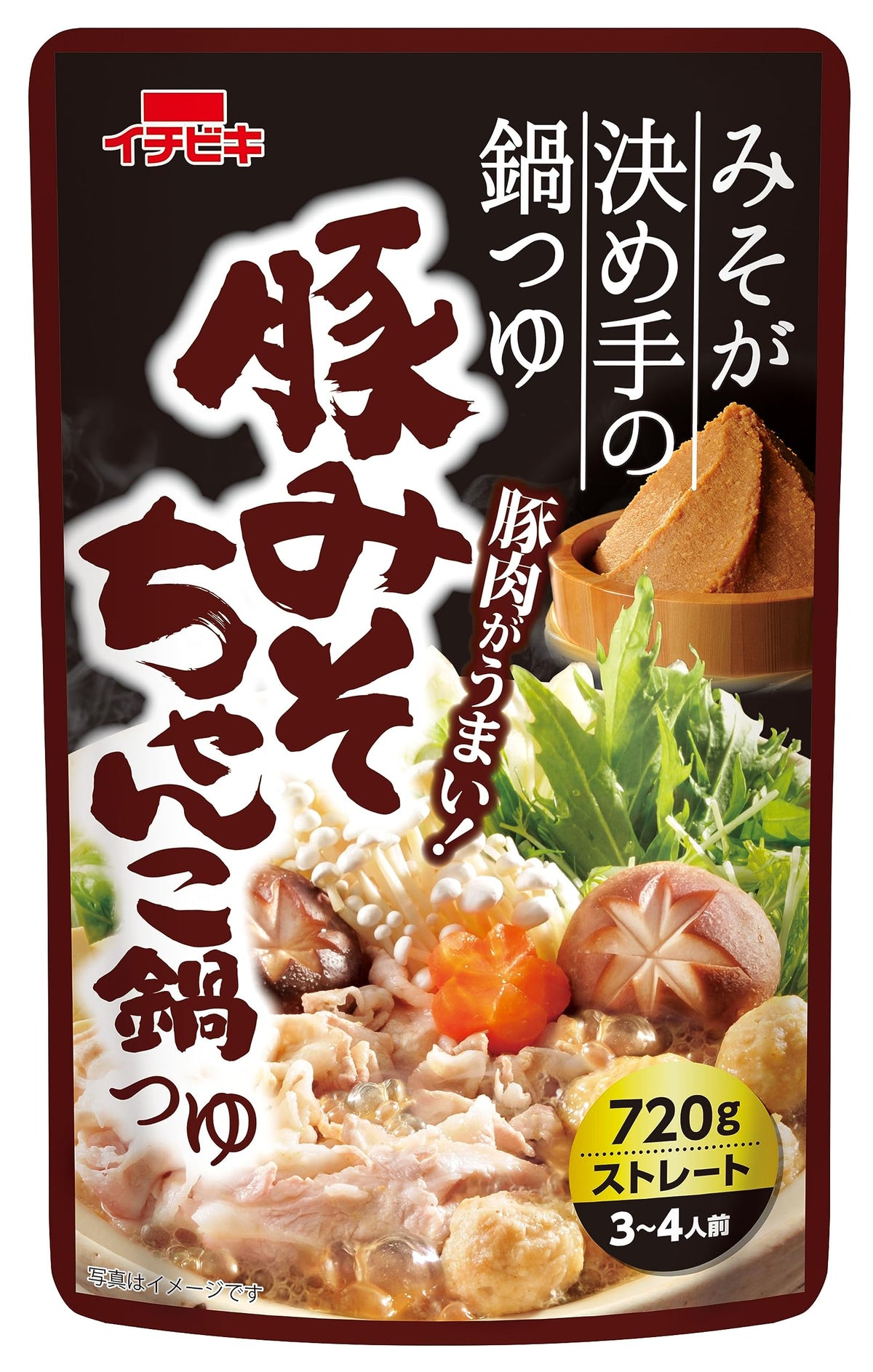 Pork Miso Chanko Hot Pot Soup Base, Straight Type, 720 g