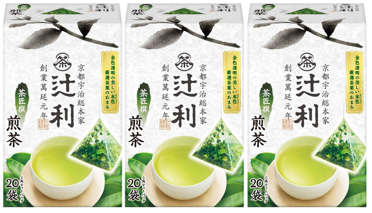 Tsujiri Sencha, Instant Sticks 2 Boxes Of 30 Or Triangle Tea Bags 3 Boxes Of 20, Domestic Tea Leaves