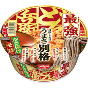 Nissin Donbei Saikyo Kakiage Soba Cup Noodles, 101 g x 12 Cups