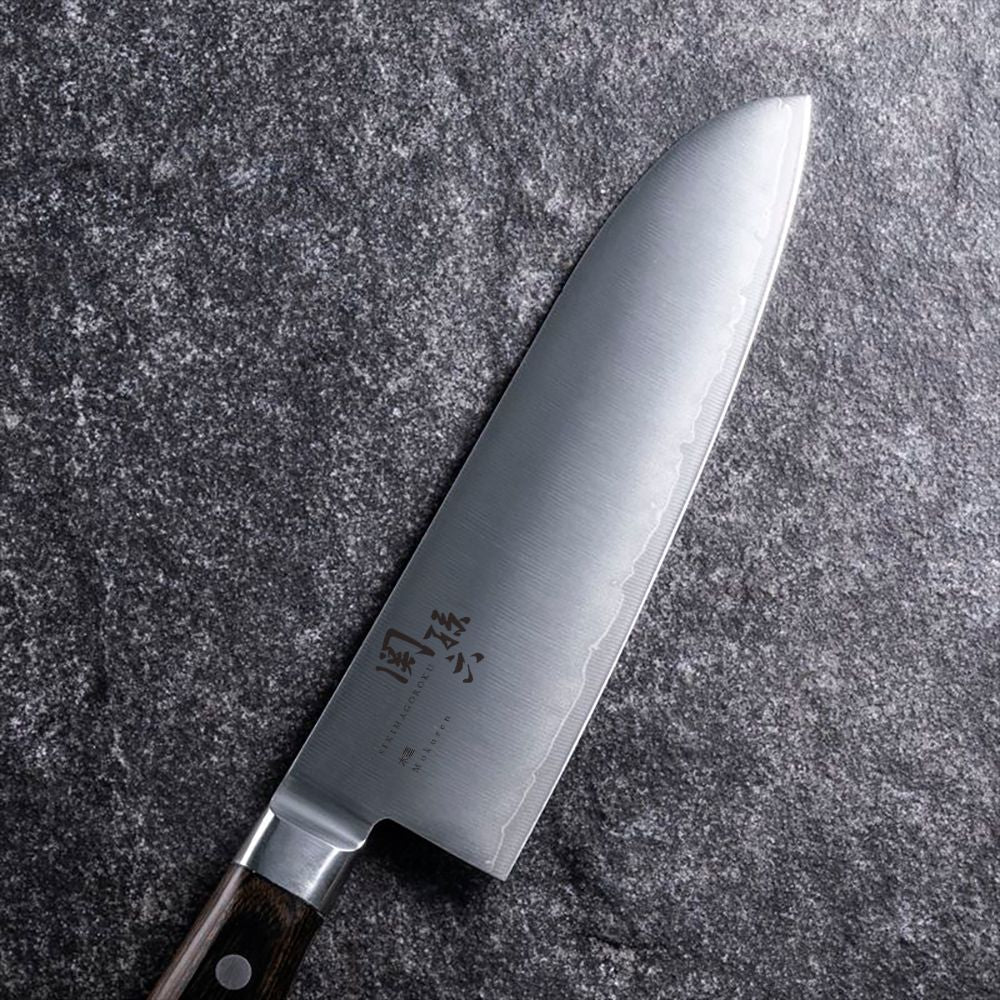 KAI Seki Magoroku Mokuren santoku knife 165mm, Seki Magoroku Mokuren santoku knife 165mm, 46 x 292 x 17 mm Overall, About 163 g, Made in Japan, 4.6 x 29.2 x 1.7 cm and 163 g, Standard