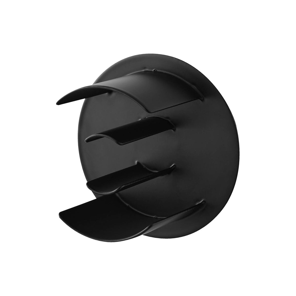 Yamazaki Tower Magnetic Tape Holder, Magnetic Holder for a Large Roll of Packing Tape and a Small Roll of Masking Tape up to 5 cm Wide, Sticks to a Steel Door or Wall, 9.3 x 5.5 x 9.3 cm and 200 g, White or Black