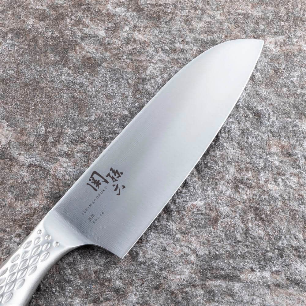 KAI Seki Magoroku Takumi-So small santoku knife 145mm, Seki Magoroku Takumi-So small santoku knife 145mm, 47 x 279 x 20 mm Overall, About 128 g, Made in Japan, 4.7 x 27.9 x 2 cm and 128 g, Standard
