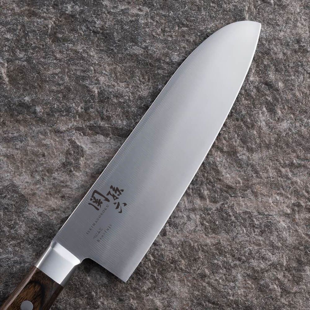 KAI Seki Magoroku Benifuji santoku knife 165mm, Seki Magoroku Benifuji santoku knife 165mm, 295 x 42 x 17 mm Overall, About 172 g, Made in Japan, 29.5 x 4.2 x 1.7 cm and 172 g, Standard