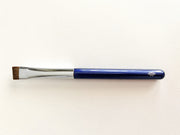 Houkodou Nagi Series N-B1 Eyebrow Brush, Horse Hair Makeup Brush for Eyebrows And Eyeliner, Blue