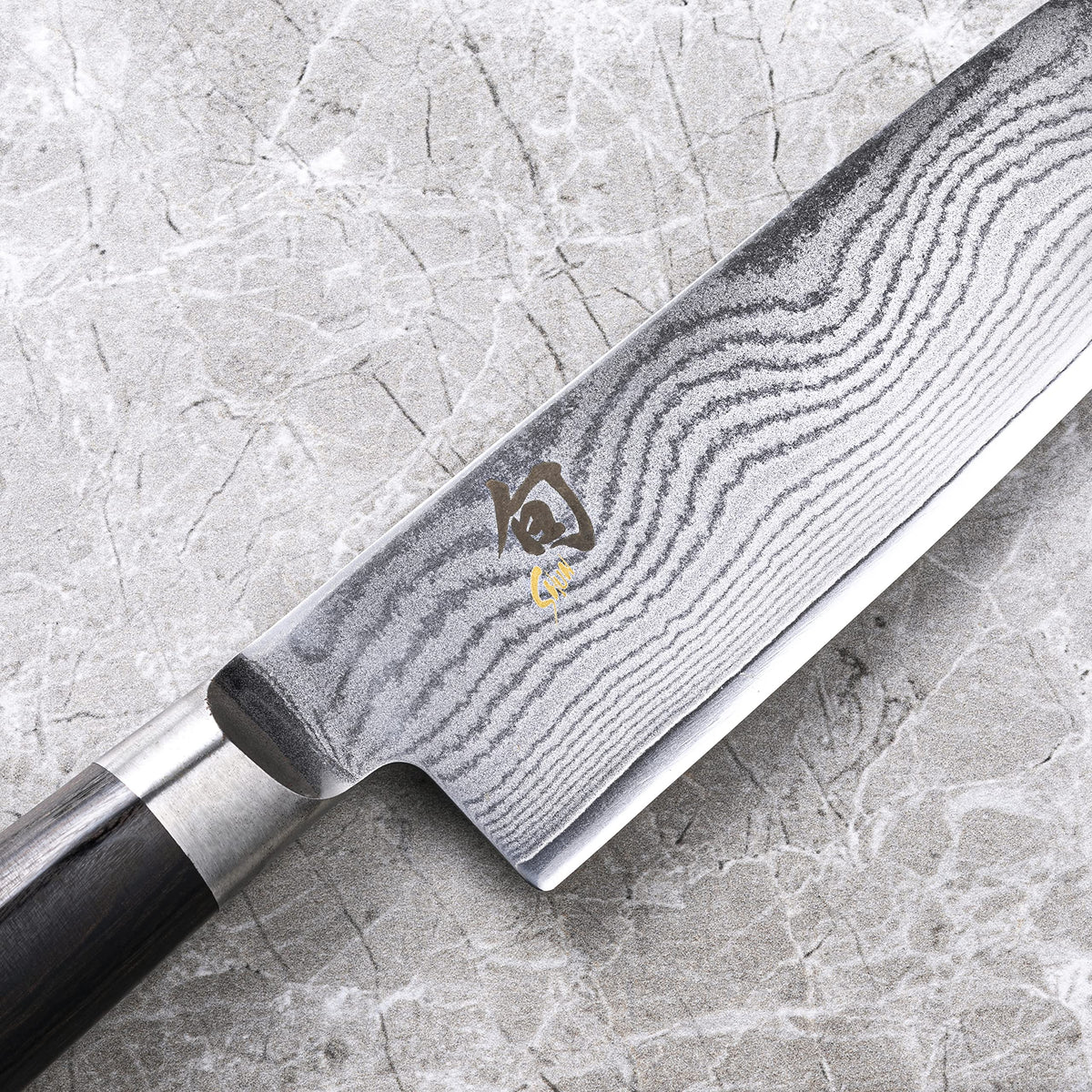 KAI Shun Classic Santoku — 33-Layer Damascus Blade