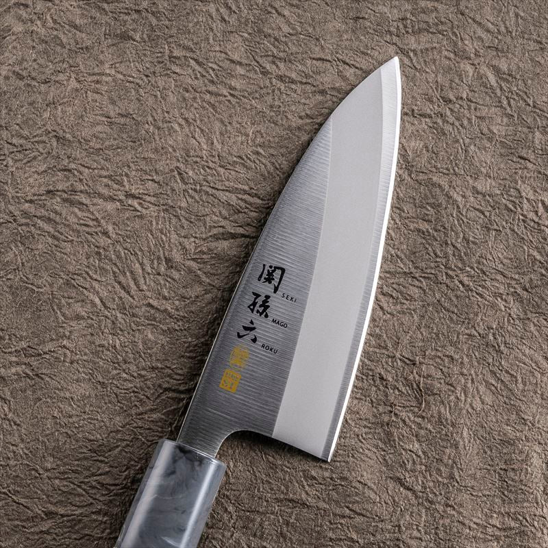KAI Seki Magoroku Ginju ST Japanese-style knife deba knife 105mm, Seki Magoroku Ginju ST Japanese-style knife deba knife 105mm, 45 x 216 x 19 mm Overall, About 52 g, Made in Japan, 4.5 x 21.6 x 1.9 cm and 52 g, Standard