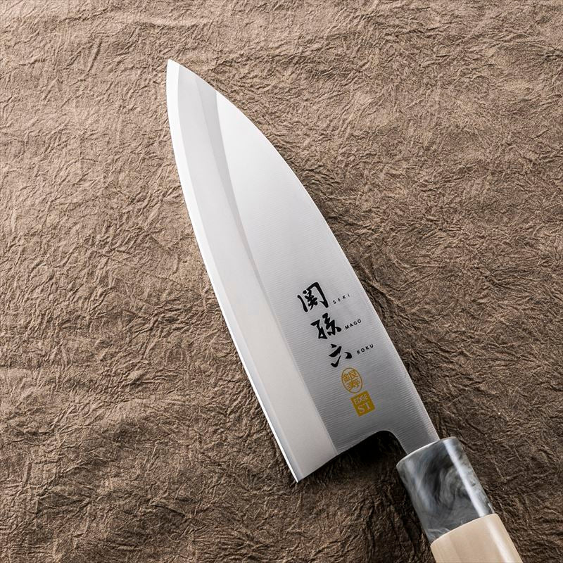 KAI Seki Magoroku Ginju ST Japanese-style knife deba knife 150 mm left-handed, Seki Magoroku Ginju ST Japanese-style knife deba knife 150 mm left-handed, 56 x 283 x 24 mm Overall, About 166 g, Made in Japan, 5.6 x 28.3 x 2.4 cm and 166 g, Standard