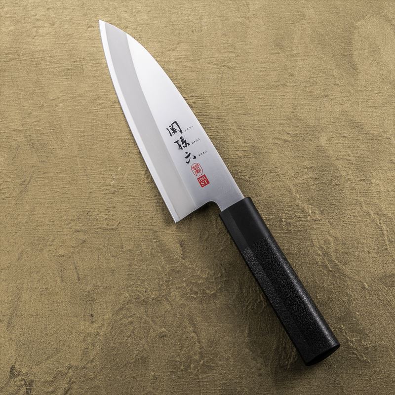 KAI Seki Magoroku Hekiju ST Japanese-style knife deba knife 150 mm left-handed, Seki Magoroku Hekiju ST Japanese-style knife deba knife 150 mm left-handed, 56 x 283 x 24 mm Overall, About 138 g, Made in Japan, 5.6 x 28.3 x 2.4 cm and 138 g, Standard