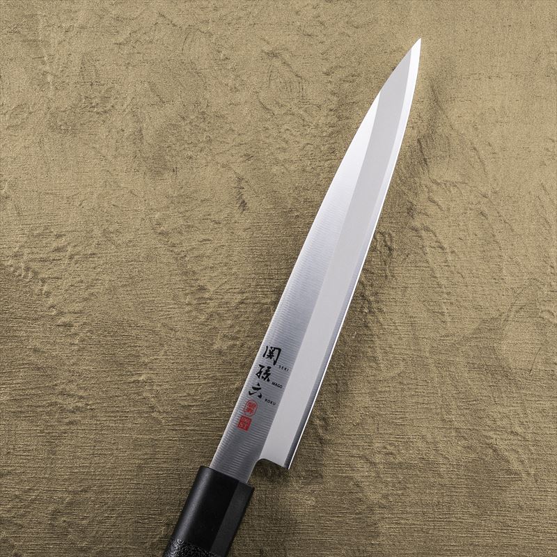 KAI Seki Magoroku Hekiju ST Japanese-style knife sashimi knife 180mm, Seki Magoroku Hekiju ST Japanese-style knife sashimi knife 180mm, 45 x 313 x 19 mm Overall, About 80 g, Made in Japan, 4.5 x 31.3 x 1.9 cm and 80 g, Standard