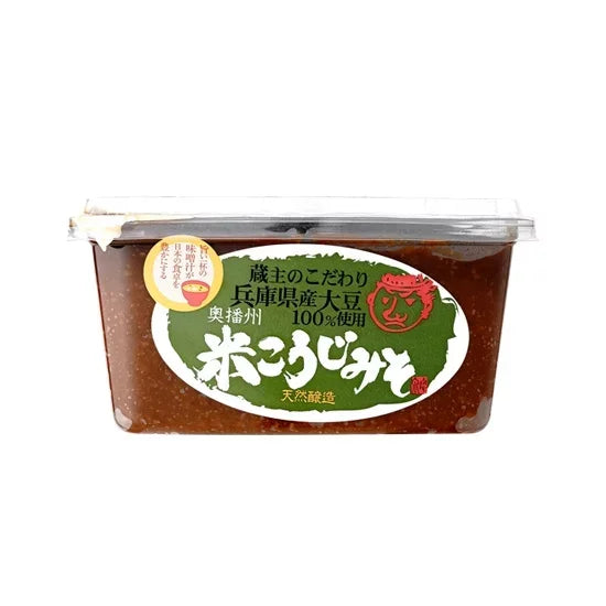 Adachi Aged Koji Rice Miso Paste 500g Natural Umami Flavor