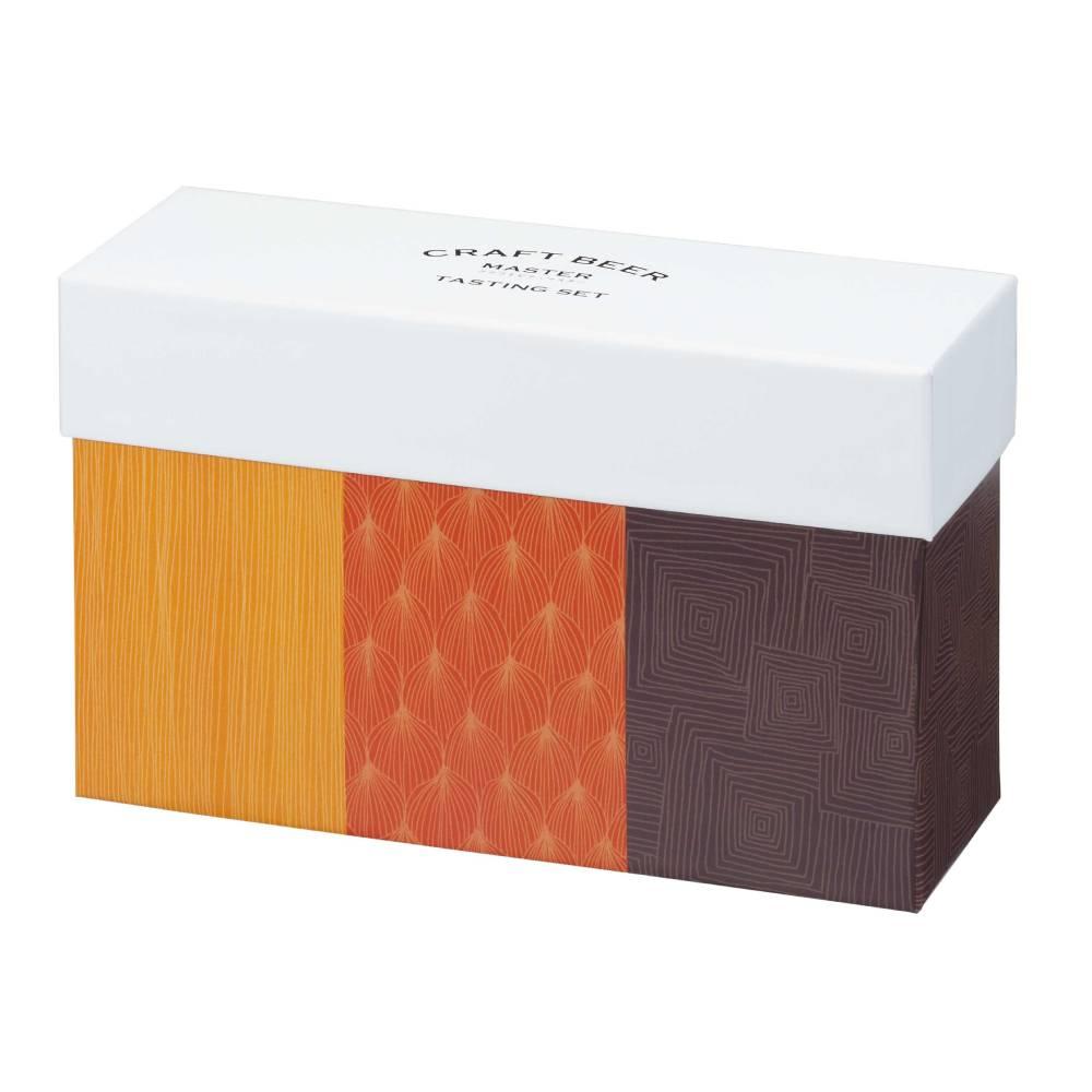 Aderia Premium Craft Beer Glass Set – 3 Tall Japanese Glasses