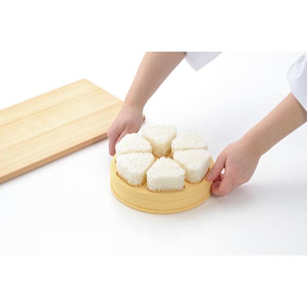 Akebono 6-Space Pop-Up Onigiri Maker – Fun Rice Ball Mold