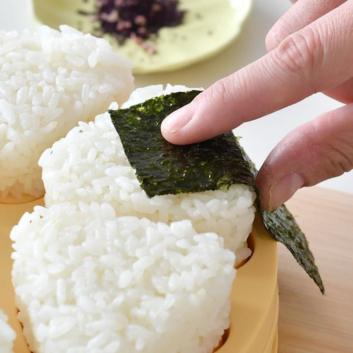 Akebono 6-Space Pop-Up Onigiri Maker – Fun Rice Ball Mold