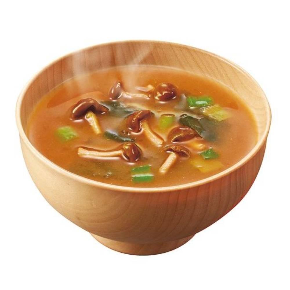 Amano Freeze-Dried Red Miso Soup with Nameko Mushroom – 6 Pack
