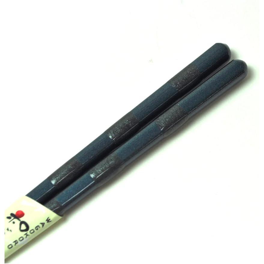 Aoba Premium Musou Blue Dishwasher‑Safe Wooden Chopsticks 26 cm