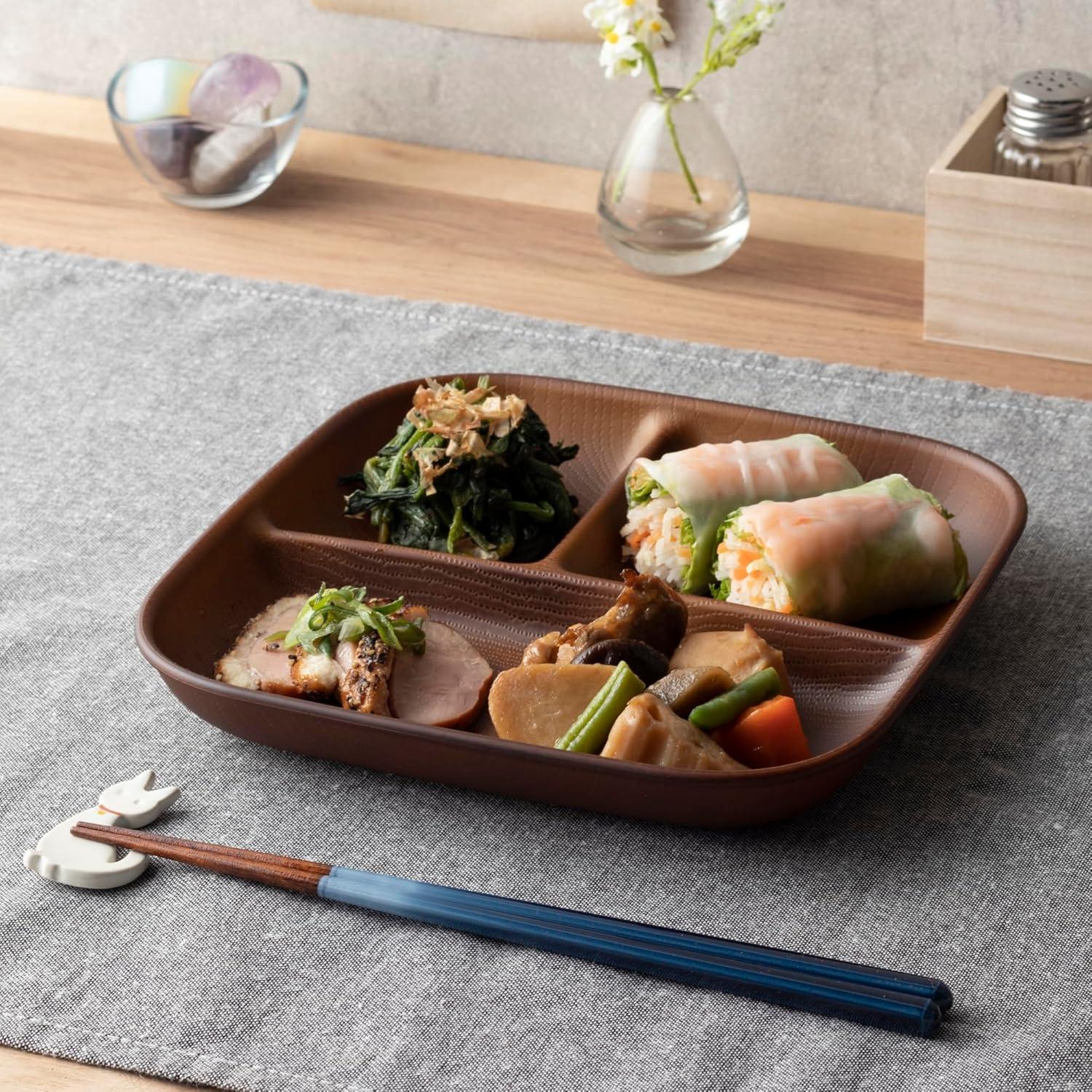 Aoba Ocean Blue Dishwasher-Safe Wooden Chopsticks – 23 cm Premium Cutlery