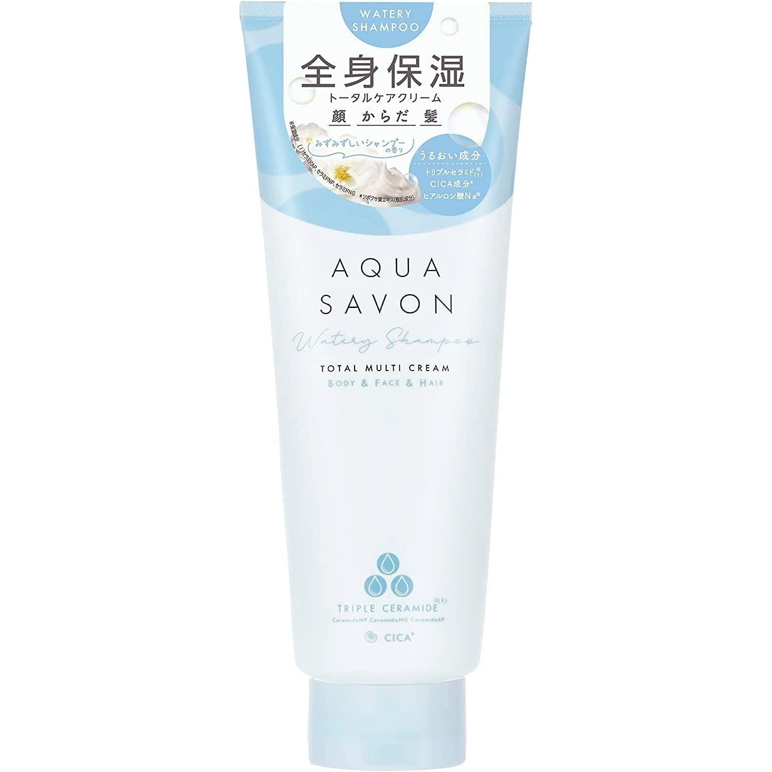 Aqua Savon Cica Multi-Use Cream for Face Body Hair 230g