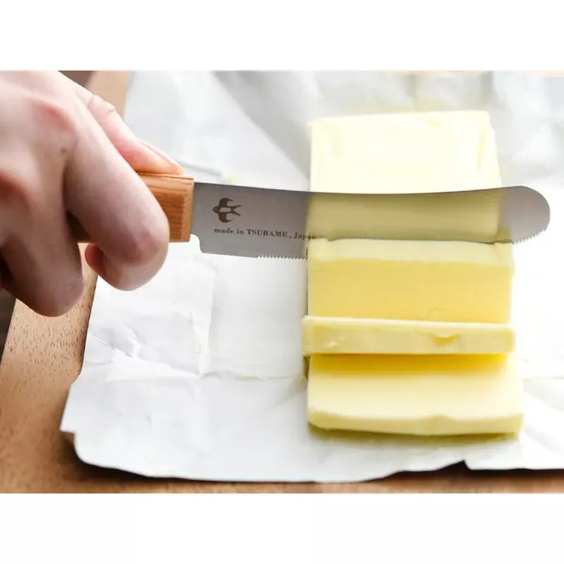 Arnest 85mm Flexible Blade Wooden Handle Butter Spreading Knife