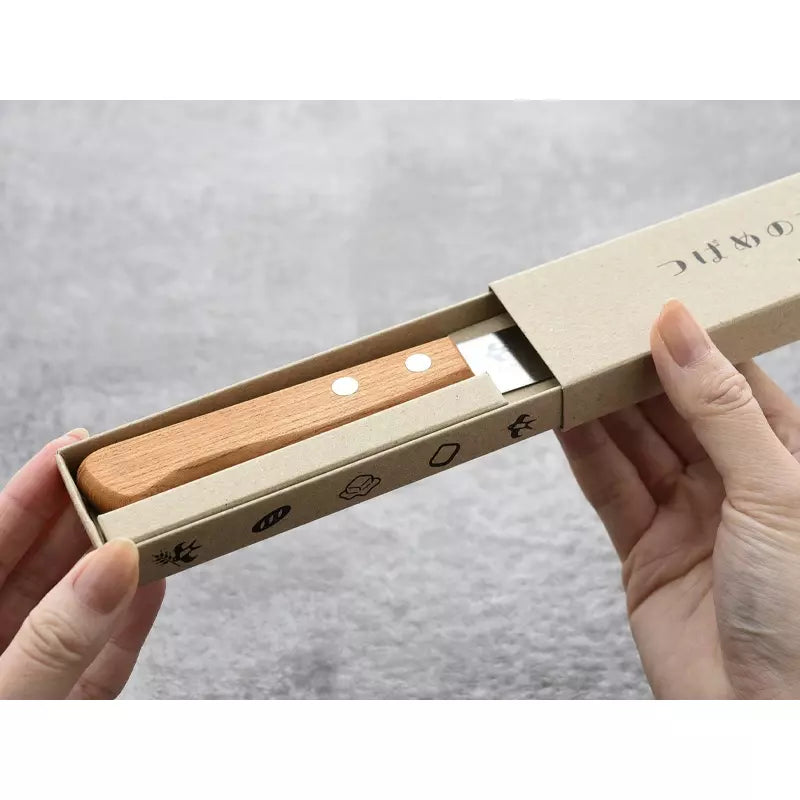 Arnest 85mm Flexible Blade Wooden Handle Butter Spreading Knife