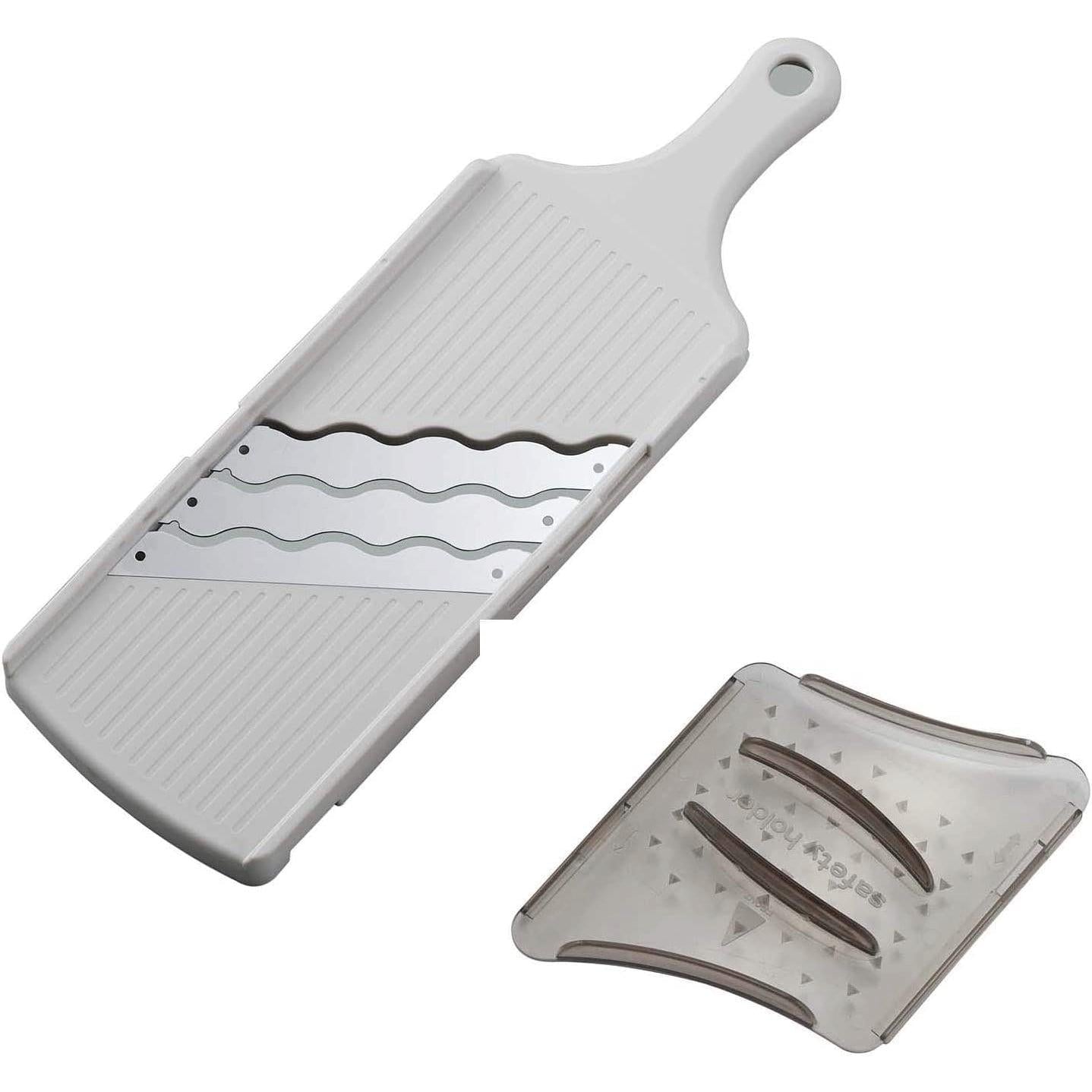 Arnest Triple-Speed Japanese Mandoline Slicer with Triple Wave Blades