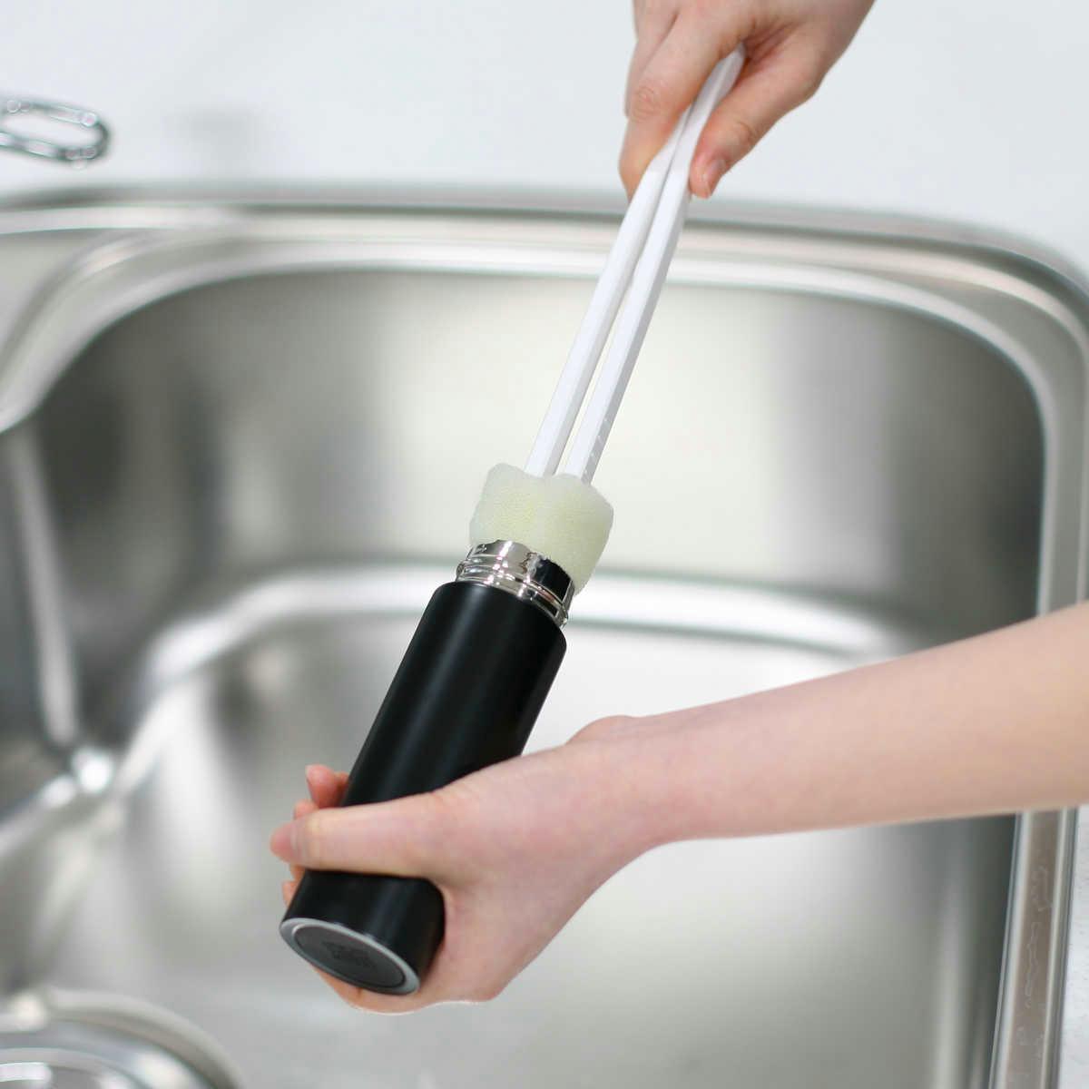 Long Reach Bottle & Jug Cleaning Sponge Brush