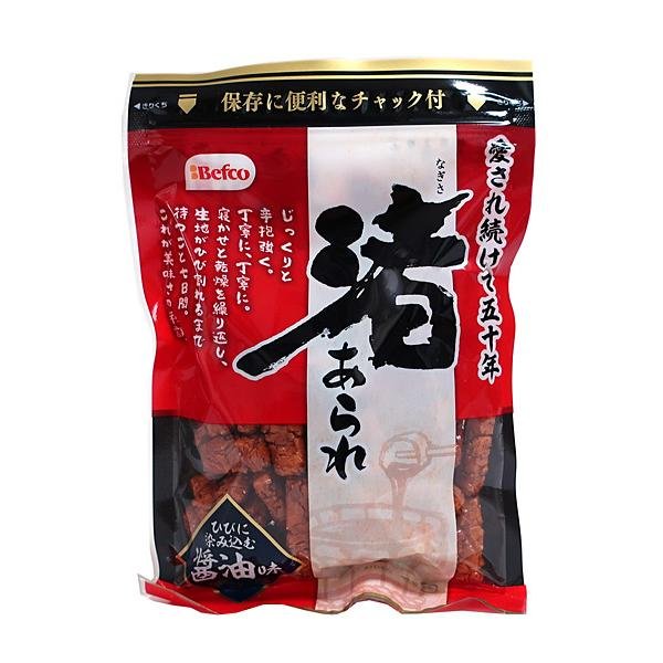Befco Nagisa Arare Rice Crackers – Tamari Soy Sauce, 3×90g