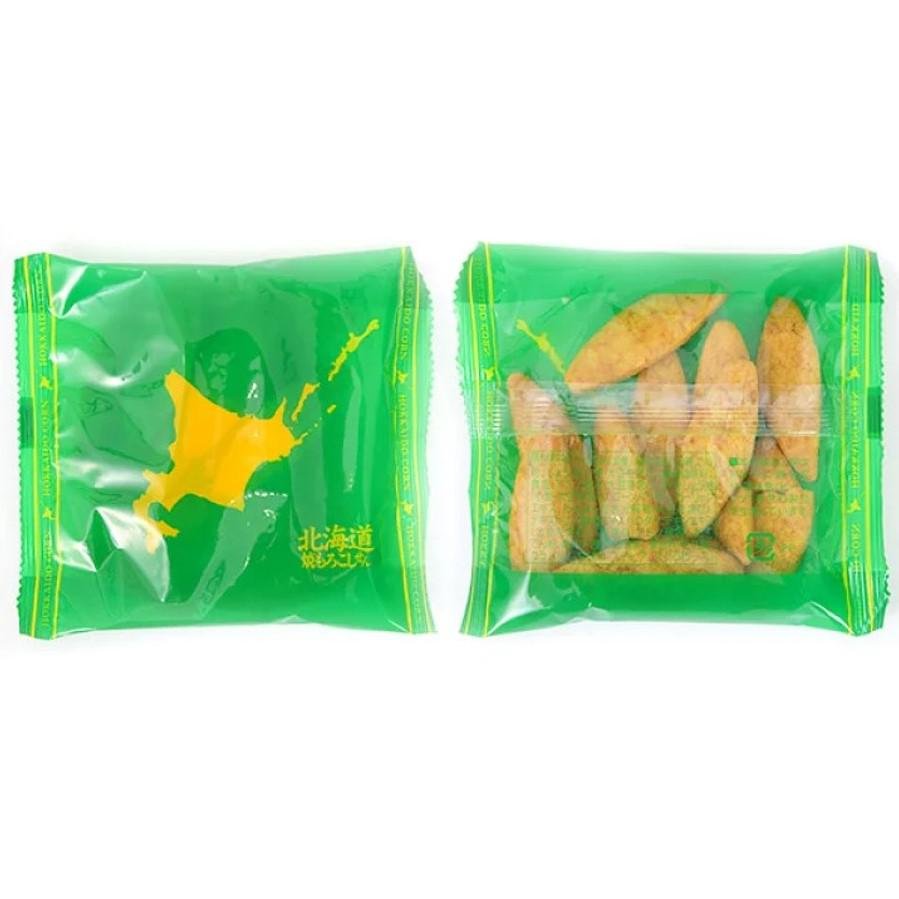 Befco Hokkaido Roasted Corn Rice Crackers – Sweet Savory Snack Pack