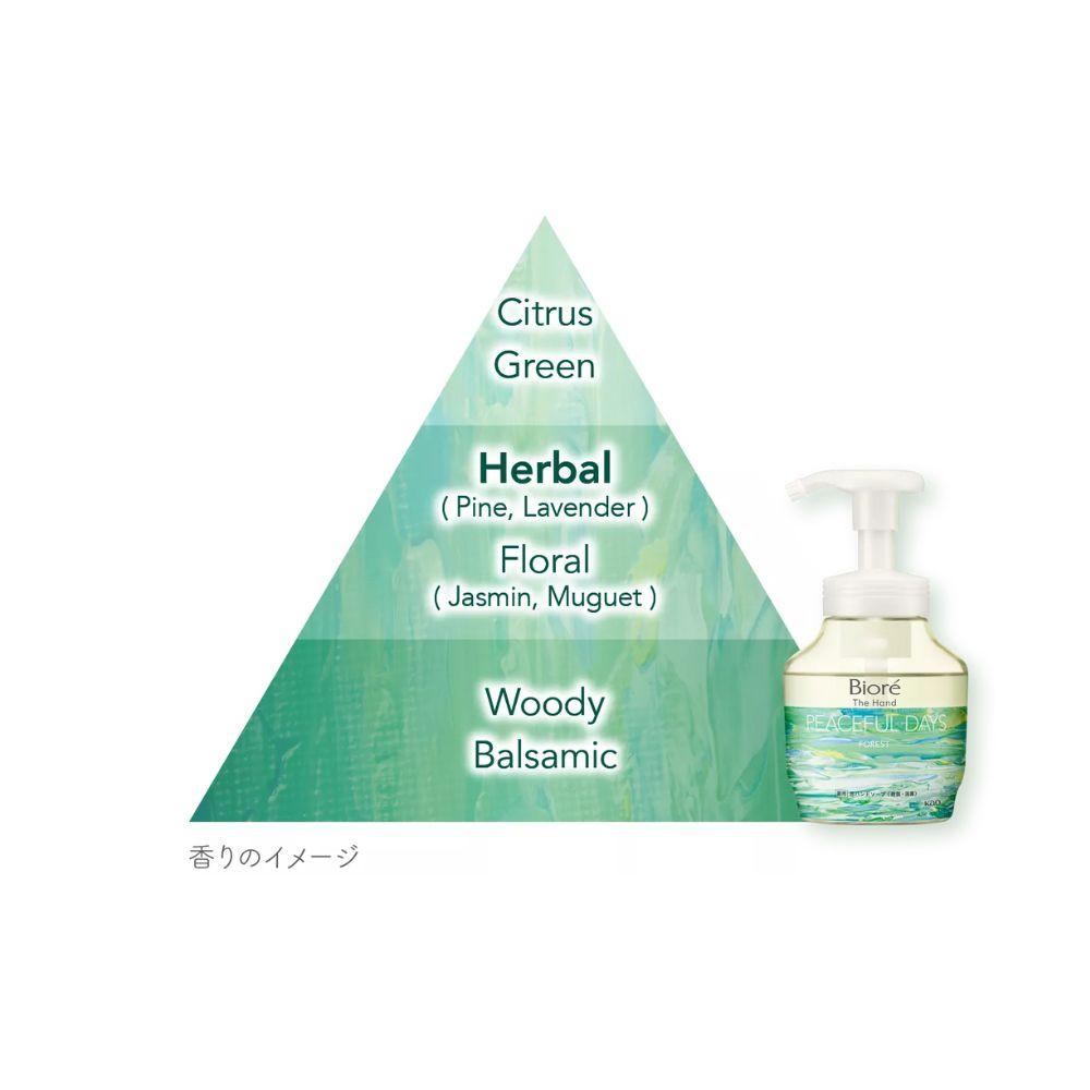 Bioré Antibacterial Foaming Hand Soap with Forest Scent – 280ml