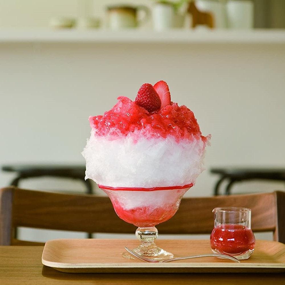 Ikenaga Black Swan Cast Iron Shaved Ice Machine Snow Cone