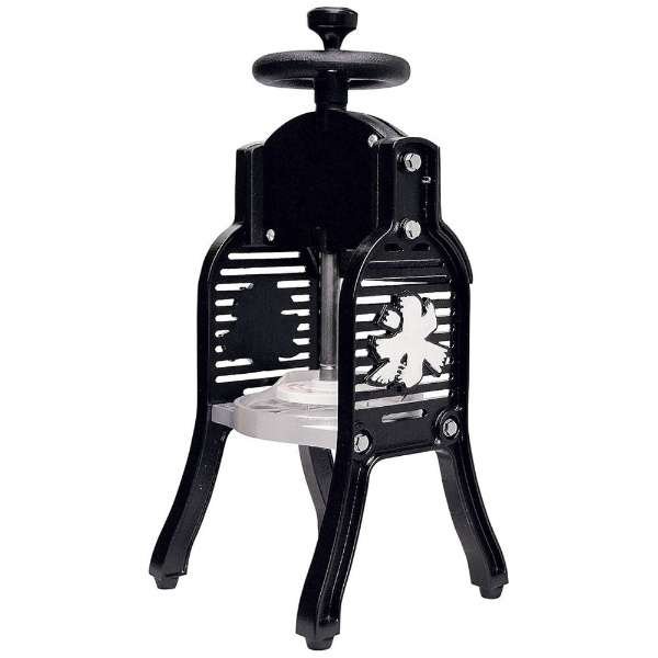 Ikenaga Black Swan Cast Iron Shaved Ice Machine Snow Cone