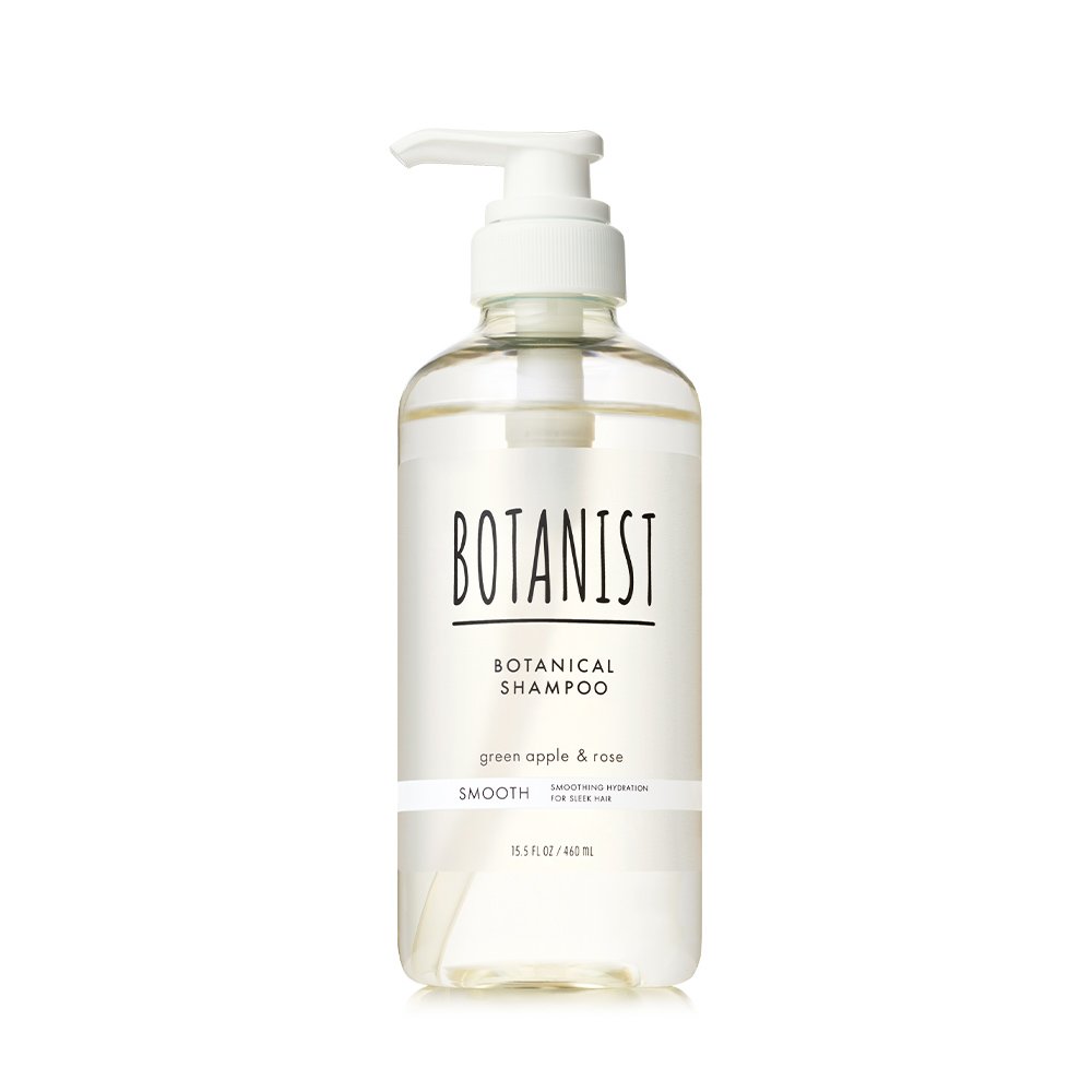 Botanist Botanical Shampoo Smooth 460ml bottle with Green Apple and Rose scent label