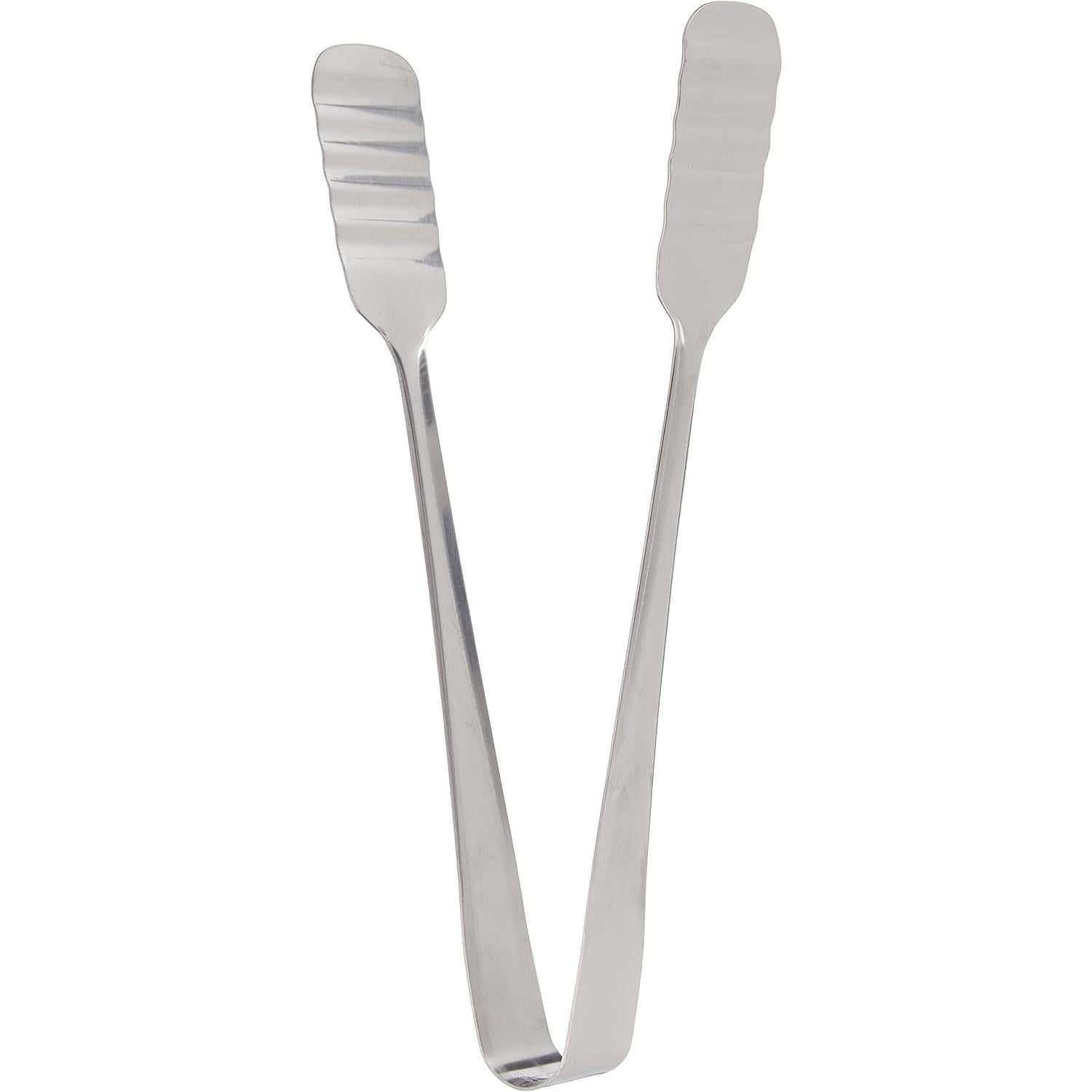 Yamagi 220mm seamless stainless steel cake tongs with polished finish for professional serving